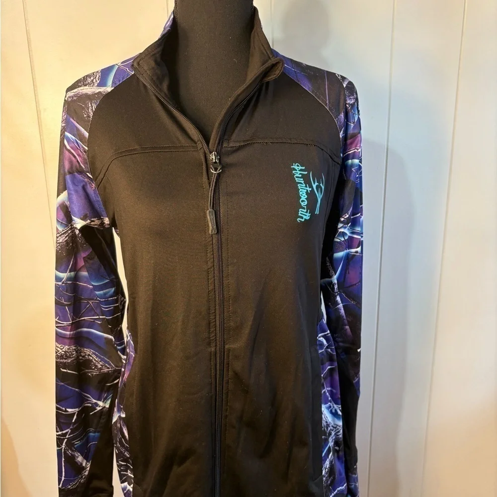 Huntworth Women’s Medium Oaktree Purple Camo Athletic Jacket